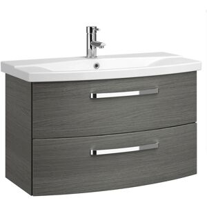Pelipal 4010 Waschtischunterschrank - 2 Schubladen - Graphit - 80cm Pelipal 4010 Waschtischunterschrank - 2 Schubladen - Graphit - 80cm