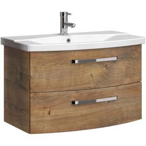 Pelipal Series 4010 Waschtischunterschrank - Eiche Ribbeck - 80 cm - 2 Auszüge Pelipal Series 4010 Waschtischunterschrank - Eiche Ribbeck - 80 cm - 2 Auszüge