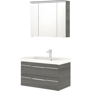 Pelipal Balto Sprint Badezimmermöbel-Set - Waschbecken, Spiegelschrank, Schrank Pelipal Balto Sprint Badezimmermöbel-Set - Waschbecken, Spiegelschrank, Schrank