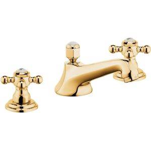Robinet Kludi Adlon - Trei orificii, Auriu, 145mm - Lavoar Robinet Kludi Adlon - Trei orificii, Auriu, 145mm - Lavoar