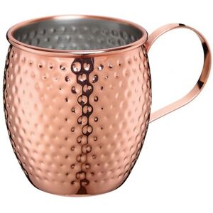 Cilio Tasse Moscow Mule en cuivre - Finition martelée - 50cl - Publicité Cilio Tasse Moscow Mule en cuivre - Finition martelée - 50cl - Publicité