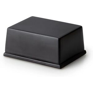 Continenta Czarna Ceramiczna Talerz na Masło - 250g, 12x10x6 cm Continenta Czarna Ceramiczna Talerz na Masło - 250g, 12x10x6 cm