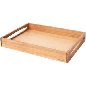Taca Serwacyjna Continenta Dąb - Wysoki Brzeg, Duże Uchwyt - 49x35 cm Taca Serwacyjna Continenta Dąb - Wysoki Brzeg, Duże Uchwyt - 49x35 cm