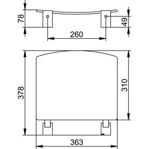 Keuco GmbH & Co. KG Keuco Plan Opvouwbaar Douchezitje - Wandmontage Badkameraccessoire Keuco GmbH & Co. KG Keuco Plan Opvouwbaar Douchezitje - Wandmontage Badkameraccessoire