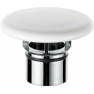 Capac de valvă ceramică 80mm pentru sistemul de scurgere și revărsare - Alb Capac de valvă ceramică 80mm pentru sistemul de scurgere și revărsare - Alb