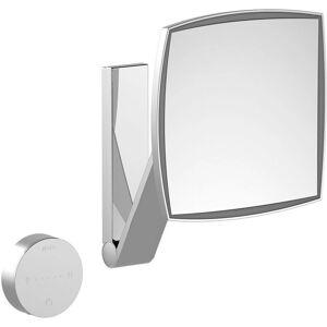 Miroir cosmétique KEUCO iLook_move avec panneau en verre - 200x200mm - Nickel brossé - Publicité Miroir cosmétique KEUCO iLook_move avec panneau en verre - 200x200mm - Nickel brossé - Publicité