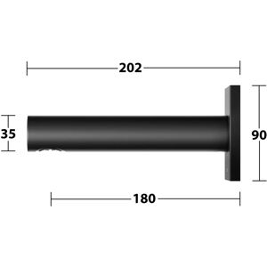 KEUCO Robinet de baie negru mat - Robinet de baie KEUCO Robinet de baie negru mat - Robinet de baie