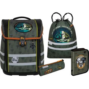 McNeill Mandalorian Schulranzen - Ergonomisch, Reflektierend, Wasserdicht McNeill Mandalorian Schulranzen - Ergonomisch, Reflektierend, Wasserdicht