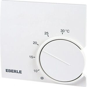 Eberle RTR 9722 Room Thermostat - 5-30°C, White, Wall Mount Eberle RTR 9722 Room Thermostat - 5-30°C, White, Wall Mount