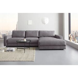 PLACES OF STYLE Bloomfield Sofa - Velours, XXL, recamiere rechts, tief Sitz PLACES OF STYLE Bloomfield Sofa - Velours, XXL, recamiere rechts, tief Sitz