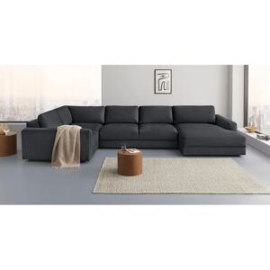 Places of Style Bloomfield Velours Sofa - U-Form, 7 Sitze, Recamiere rechts Places of Style Bloomfield Velours Sofa - U-Form, 7 Sitze, Recamiere rechts
