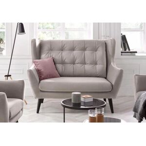 Andas Hemmink 2-Sitzer Sofa - Samtvelours, Skandinavischer Stil Andas Hemmink 2-Sitzer Sofa - Samtvelours, Skandinavischer Stil