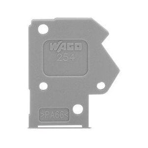 Wago 254-100 Terminalblok Accessoire - Eindplaat 1mm Dik Wago 254-100 Terminalblok Accessoire - Eindplaat 1mm Dik