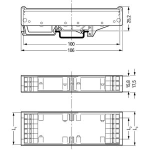 Wago 288-620 Terminal Block Accessory - Gray Series Wago 288-620 Terminal Block Accessory - Gray Series
