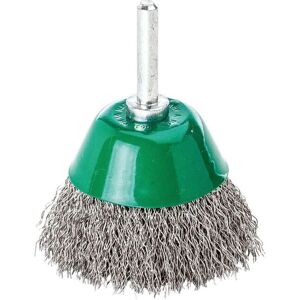 LESSMANN Brosse de surface - Ø50mm, mandrin 6mm, Acier inoxydable, 10500 tr/min - Brosse de surface - Publicité LESSMANN Brosse de surface - Ø50mm, mandrin 6mm, Acier inoxydable, 10500 tr/min - Brosse de surface - Publicité