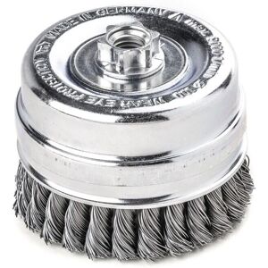 Lessmann 487.217 Knot Cup Brush 125mm - Heavy-duty Steel Wire Lessmann 487.217 Knot Cup Brush 125mm - Heavy-duty Steel Wire
