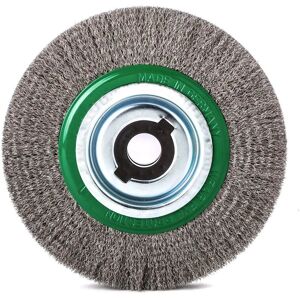 Lessmann Radbürste D200mm - Edelstahldraht - 50 Bohrung - Oberflächenbearbeitung Lessmann Radbürste D200mm - Edelstahldraht - 50 Bohrung - Oberflächenbearbeitung