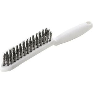 Lessmann Roestvrijstalen draadborstel - 285x26mm, 3 rijen Lessmann Roestvrijstalen draadborstel - 285x26mm, 3 rijen