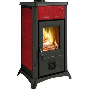 La Nordica-Extraflame Gemma Bordeaux - Kaminofen, 6 kW, Schwarz & Bordeaux La Nordica-Extraflame Gemma Bordeaux - Kaminofen, 6 kW, Schwarz & Bordeaux