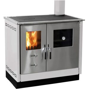 FIREFIX MAAS Holzofen - 8,3 kW, Silber FIREFIX MAAS Holzofen - 8,3 kW, Silber