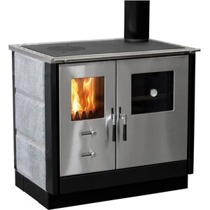 FIREFIX MAAS Holzofen - Silber, 8,3 kW - Kaminofen FIREFIX MAAS Holzofen - Silber, 8,3 kW - Kaminofen