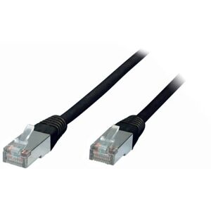 S-Conn Cavo di Rete Cat5e F/UTP RJ45 0,5m - Nero S-Conn Cavo di Rete Cat5e F/UTP RJ45 0,5m - Nero