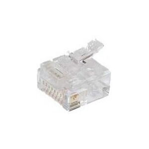 S/CONN RJ12 Transparent - Connecteur de câble - Téléphone & Réseau S/CONN RJ12 Transparent - Connecteur de câble - Téléphone & Réseau