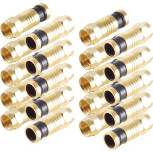 Shiverpeaks BS15-300914 Koaxialstecker - F-Typ 10 st Shiverpeaks BS15-300914 Koaxialstecker - F-Typ 10 st
