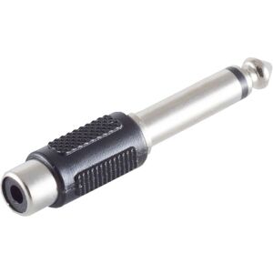 Shiverpeaks BS57000 Drahtverbinder - Silber - 6,3 mm / RCA Shiverpeaks BS57000 Drahtverbinder - Silber - 6,3 mm / RCA