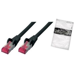 Cavo di rete Shiverpeaks BS75711-AS - 1m, Cat6a, S/FTP, Nero Cavo di rete Shiverpeaks BS75711-AS - 1m, Cat6a, S/FTP, Nero