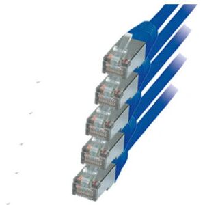 Cavo di rete blu Cat6 RJ45 maschio-maschio 0,5m Shiverpeaks Cavo di rete blu Cat6 RJ45 maschio-maschio 0,5m Shiverpeaks