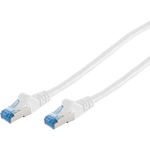Câble réseau S/CONN 75712-W Blanc 2m Cat6a S/FTP Câble réseau S/CONN 75712-W Blanc 2m Cat6a S/FTP