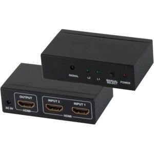 Shiverpeaks SP05-02002 Video Switch HDMI - HDMI 2x, 4K2K, 3D Shiverpeaks SP05-02002 Video Switch HDMI - HDMI 2x, 4K2K, 3D