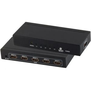 Conmutador HDMI Shiverpeaks SP05-02005 5x Puertos 4K2K 3D Conmutador HDMI Shiverpeaks SP05-02005 5x Puertos 4K2K 3D