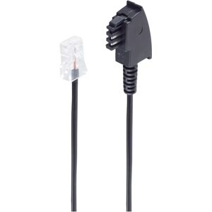 Shiverpeaks BS70002-3 - 3m Telephone Cable - Black Shiverpeaks BS70002-3 - 3m Telephone Cable - Black