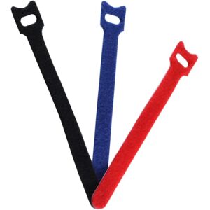 Bridas de cable Basic-S Velcro - Cables - Negro, Azul, Rojo Bridas de cable Basic-S Velcro - Cables - Negro, Azul, Rojo