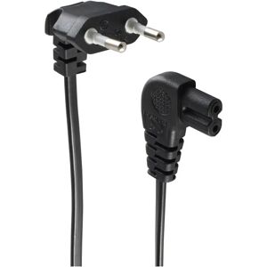 Shiverpeaks BS09-06001 Power Cable - Black, 1.5m, CEE7/16 to C7 Coupler Shiverpeaks BS09-06001 Power Cable - Black, 1.5m, CEE7/16 to C7 Coupler