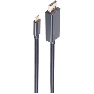 Adaptador de gráficos USB Shiverpeaks BS10-60025 - Displayport a USB-C, 60Hz, 1m Adaptador de gráficos USB Shiverpeaks BS10-60025 - Displayport a USB-C, 60Hz, 1m