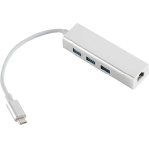 S-Conn 14-05025 Ethernet Netzwerkkarte - USB-C, RJ45 S-Conn 14-05025 Ethernet Netzwerkkarte - USB-C, RJ45