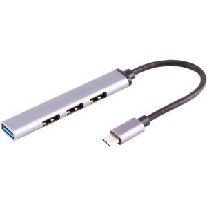 S/CONN 13-50002 USB-C Hub - 5000 Mbit/s - Grau S/CONN 13-50002 USB-C Hub - 5000 Mbit/s - Grau