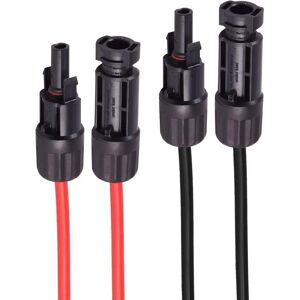 Shiverpeaks - PV4 - 25m - rot/schwarz - Verlängerungskabel Shiverpeaks - PV4 - 25m - rot/schwarz - Verlängerungskabel