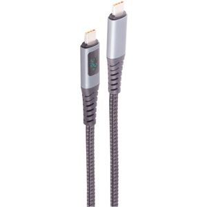 S/Conn BS14-59035 Cable USB - 0,5m USB C a USB C - Negro, Gris S/Conn BS14-59035 Cable USB - 0,5m USB C a USB C - Negro, Gris