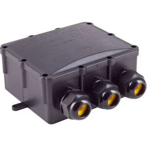 S/CONN 08-01053 Kabelorganisator - Wasserdicht IP68 - Schwarz - 4 Ports S/CONN 08-01053 Kabelorganisator - Wasserdicht IP68 - Schwarz - 4 Ports