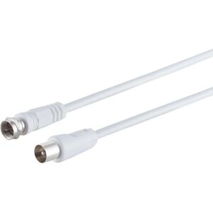 S/CONN 80064-32 Cable coaxial 3.75 m Blanco - Cable coaxial S/CONN 80064-32 Cable coaxial 3.75 m Blanco - Cable coaxial
