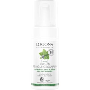 Logona Mint & Salicylic Acid Micellar Cleansing Foam - Cleanses Pores & Refreshes Logona Mint & Salicylic Acid Micellar Cleansing Foam - Cleanses Pores & Refreshes