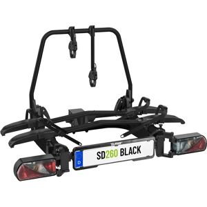 EUFAB Fahrradträger 2 Fahrräder SD260 Schwarz - Anhängerkupplung, Schloss EUFAB Fahrradträger 2 Fahrräder SD260 Schwarz - Anhängerkupplung, Schloss