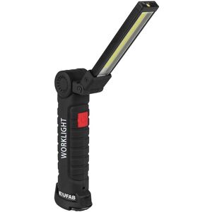 EUFAB Munkalámpa COB LED, újratölthető, 2 fényerő EUFAB Munkalámpa COB LED, újratölthető, 2 fényerő