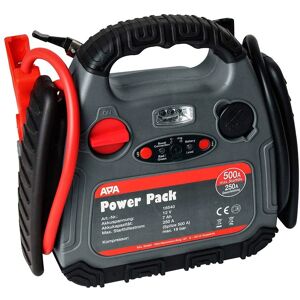 APA Power Pack Starthilfegerät mit Kompressor - 12V 500A APA Power Pack Starthilfegerät mit Kompressor - 12V 500A