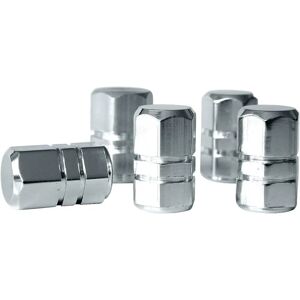 EUFAB Modèle - Ensemble de bouchons de valve - Chrome - 5 pcs. EUFAB Modèle - Ensemble de bouchons de valve - Chrome - 5 pcs.