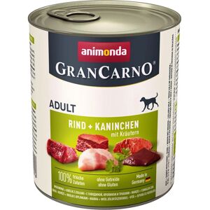 Nourriture pour chiens Animonda Bœuf, lapin & herbes - 800g - Publicité Nourriture pour chiens Animonda Bœuf, lapin & herbes - 800g - Publicité